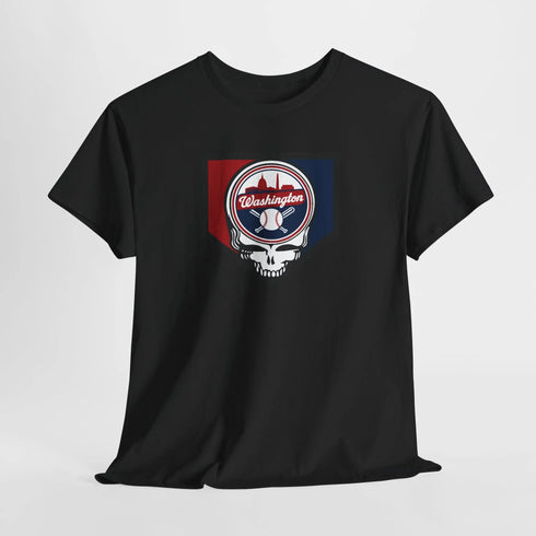 Grateful Dead - Washington Nationals Grateful Dead Steal Your Face T-Shirt - MLB - StealieShop